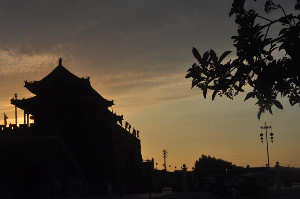 壽洲古城云霞