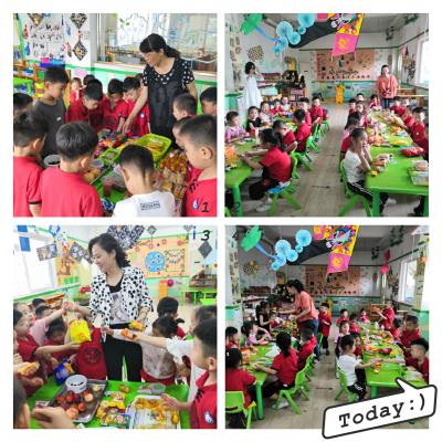 田一幼開展《美食飄香，情滿端午》主題活動