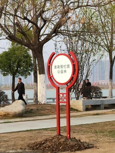 “淮南幫忙團(tuán)公益林”落地生根！