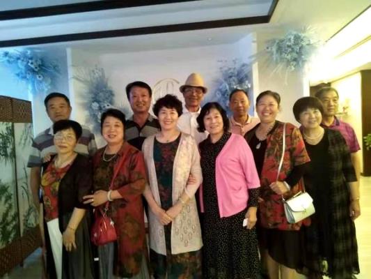 淮南老年大學(xué)詩詞班師生相聚
