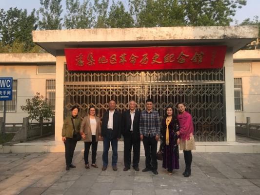 田家庵區關工委參觀愛國主義教育基地