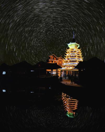 侗寨鼓樓