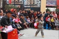 喜迎十八大，淮南市“大地歡歌”文化志愿者走基層慰問演出