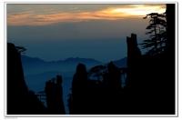 黃山彩霞