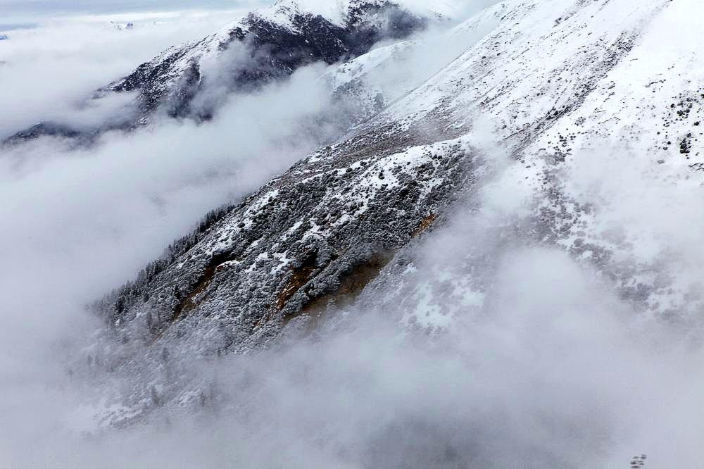 驢行川藏第一險——翻越冰雪覆蓋的雀兒山(組照)