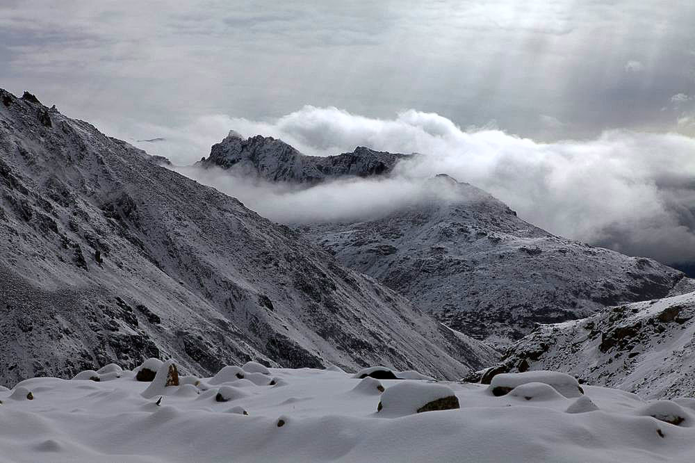 驢行川藏第一險——翻越冰雪覆蓋的雀兒山(組照)