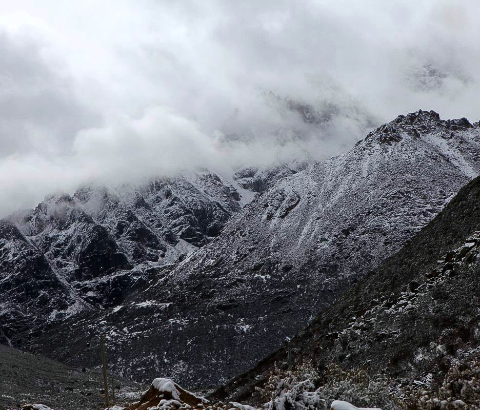 驢行川藏第一險——翻越冰雪覆蓋的雀兒山(組照)
