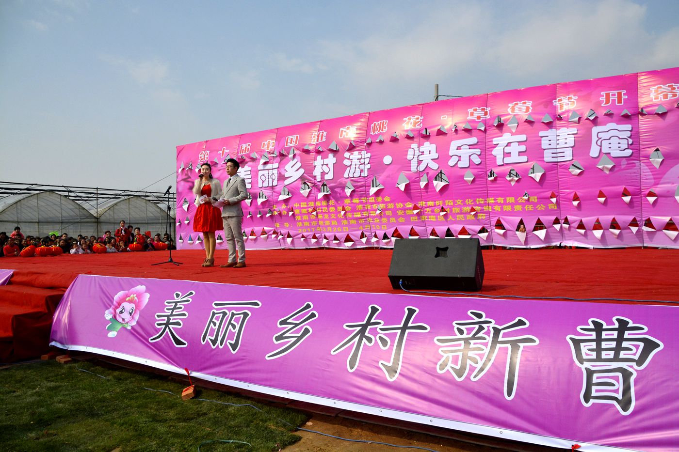 第十屆中國淮南曹安桃花草莓節(jié)隆重開幕